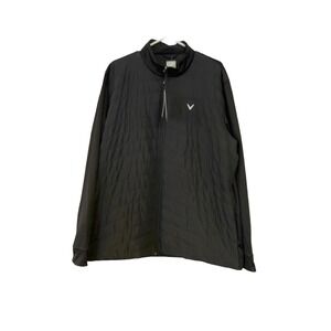Men's Callaway Golf Puffer Jacket  New Lightweight Black XL‎